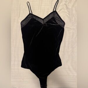 Bozzolo Black Velvet Bodysuit Worn ONCE to Lost Lands (music festival)